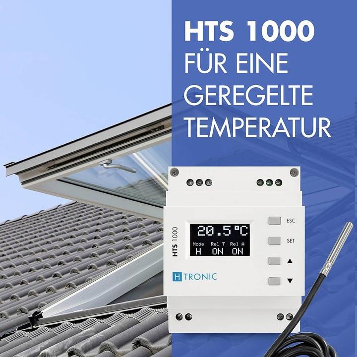 Produktbild H-Tronic H Tronic Temperaturschalter Hutschienen HTS 1000