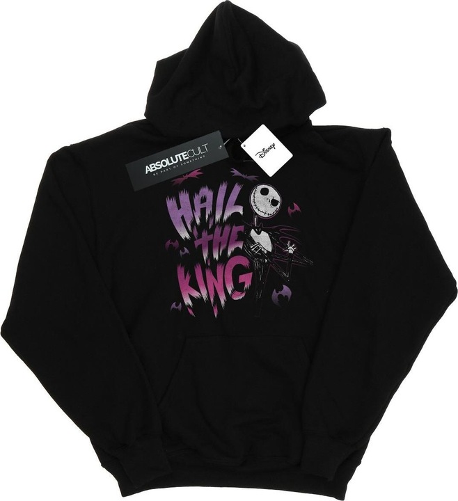 Image du produit Disney - Sweat à capuche NIGHTMARE BEFORE CHRISTMAS HAIL THE KING - Femme (XL)