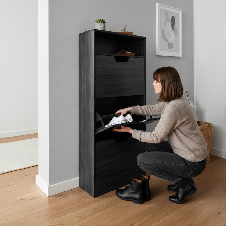 Produktbild Relaxdays Schuhschrank (60 x 24 x 140 cm)