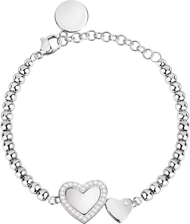 Produktbild Morellato Steel ball bracelet with hearts SOR24 (L) (Edelstahl)
