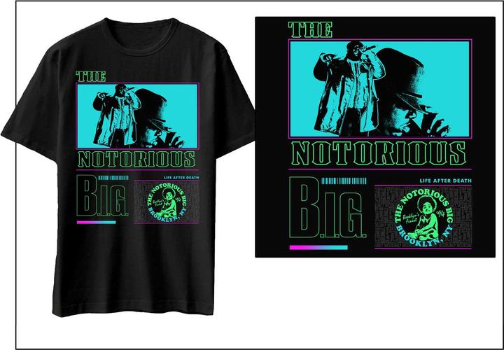 Immagine prodotto Biggie Smalls Life After Death Neon (S)