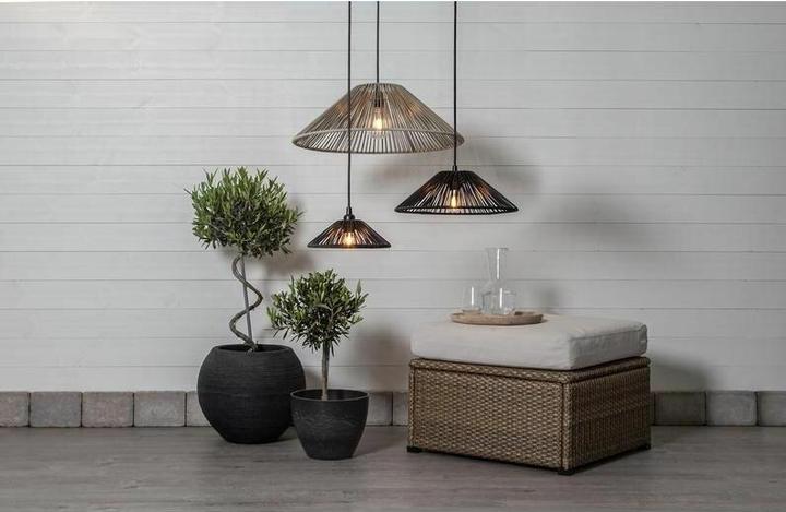 Image du produit Star Trading Lampenschirm Vide 38 cm, Schwarz