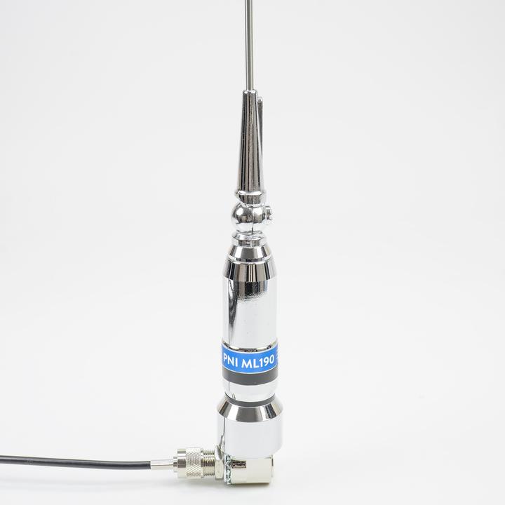 Produktbild PNI CB-Antenne ML190, Länge 188 cm, 26–28 MHz, 600 W mit Neigung bei 90 Grad