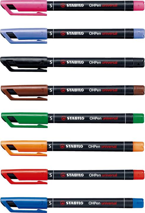 Actual product image STABILO OHPen universal superfine, black, 10 pieces (Black, 0.40 mm, 1 x)
