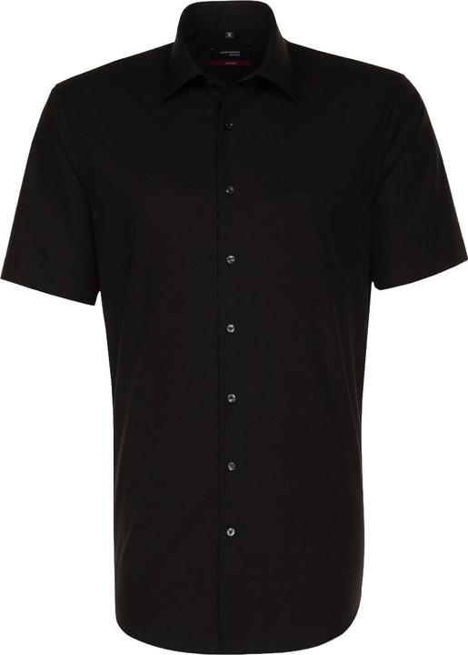 Immagine prodotto Seidensticker Camicia 1/2 Regular Kent non stirata nera (48)