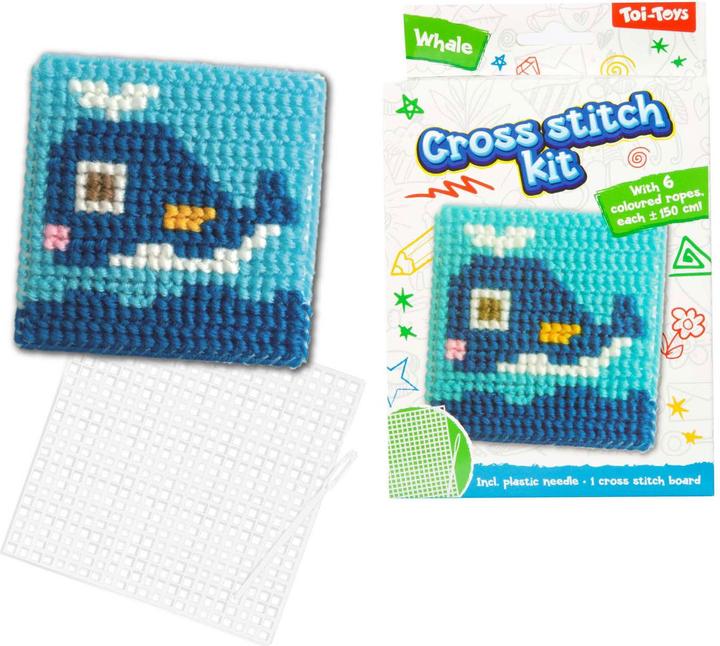 Actual product image Toi-Toys Stickset zum Basteln mit Motiv Kreuzstich