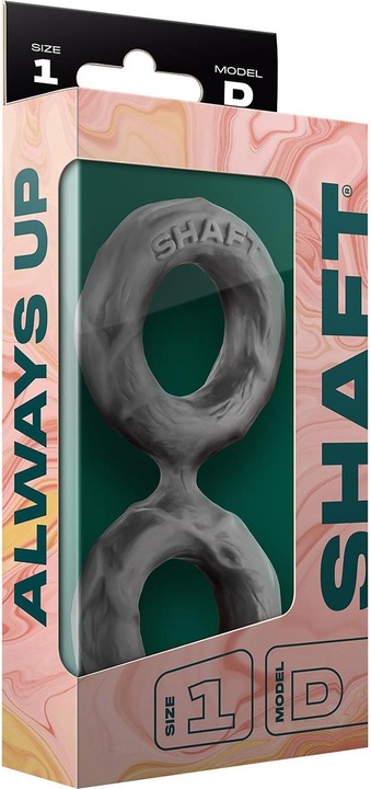 Image du produit Shaft Modèle D Double Cock Ring, Parfaitement fusionné Soft Yet Sturdy Adult Toy, Realistic Proprietary Li (4.40 cm)