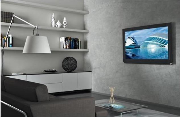 Produktbild Techly Fixed Slim Wall Mount (Wand, 55", 45 kg)