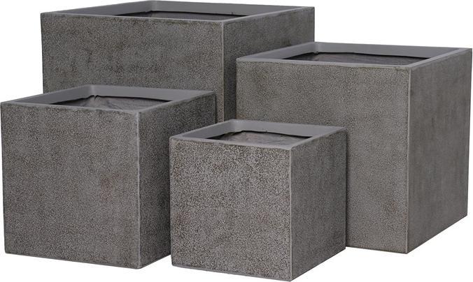 Produktbild Domoletti Flower pot LT24948-2S, ceramics/clay, grey