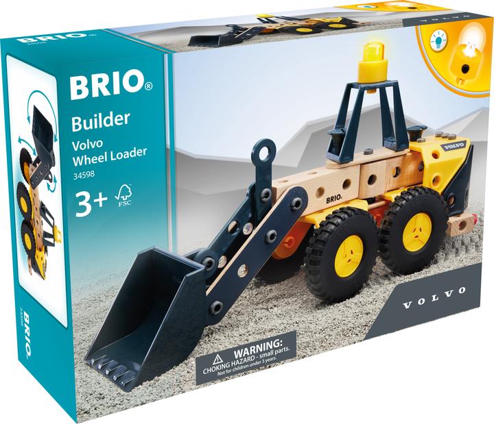 Actual product image Brio Builder Volvo Front Loader