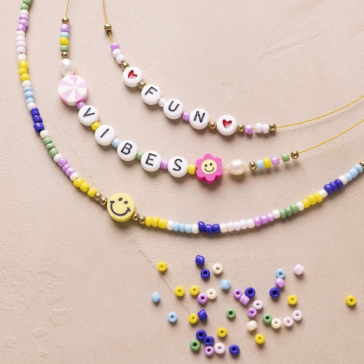 Immagine prodotto Creativ Company Set di gioielli artigianali Mini Collane Creative Mix