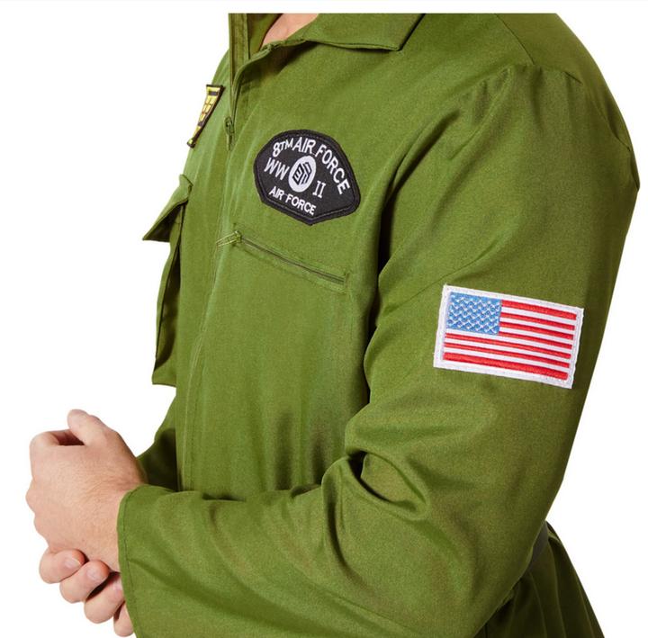 Image du produit tectake Déguisement pilote de l'air pour homme (XL)