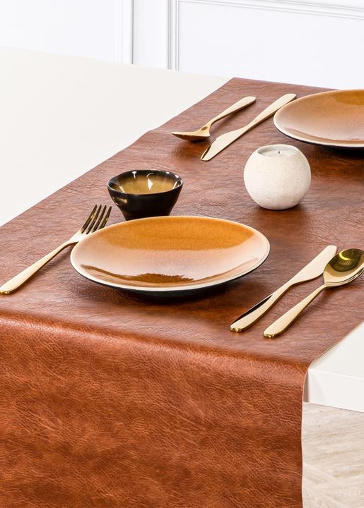 Actual product image Ziczac Table runner "troja (45 x 145 cm)