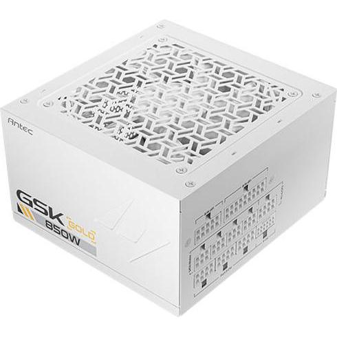 Antec Netzteil GSK 850 EC ATX3.1/Gen5/F-Modular/80+ Gold wh retail (850 W), PC Netzteil, Weiss