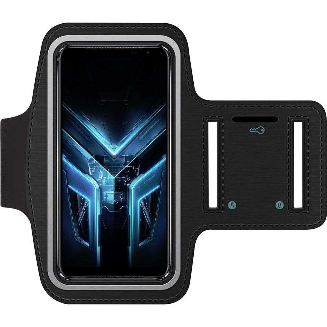 SmartFitness Asus ROG Phone 3 Handy Sport Armband, Smartphone Sportarmband, Schwarz