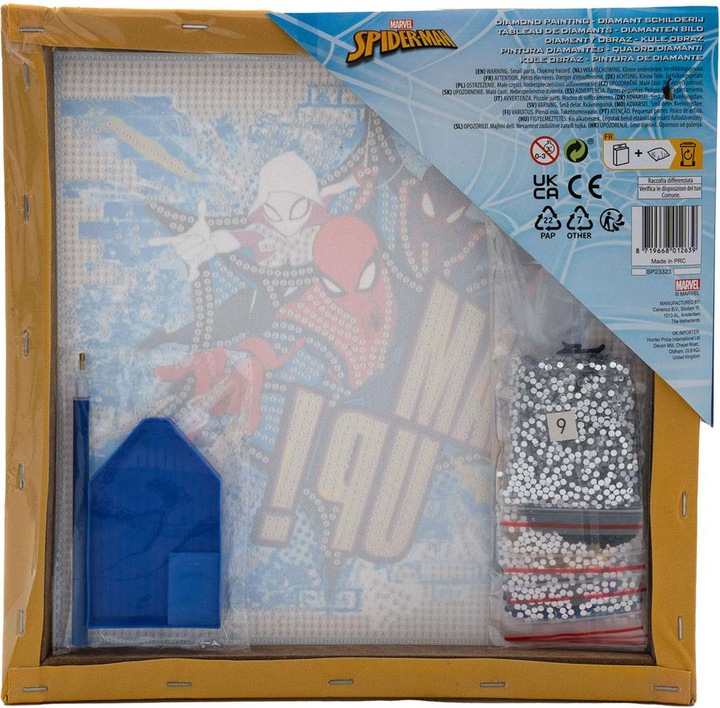 Immagine prodotto Canenco Spiderman Diamond Painting Canvas XL