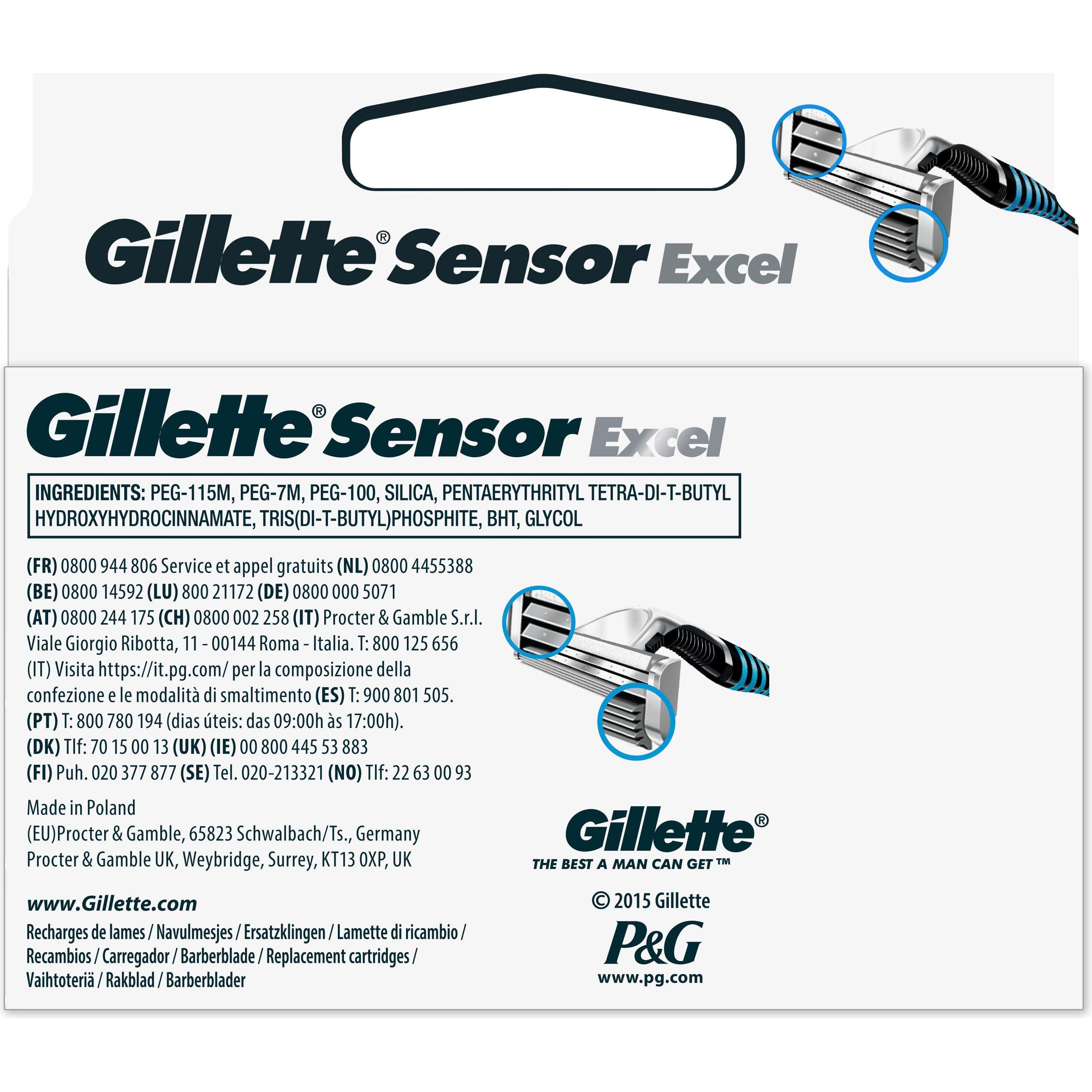 Thumbnail - Gillette, Rasierklingen, Sensor Excel (20 x)