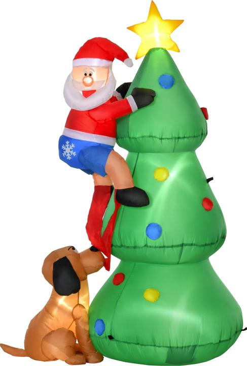 Image du produit Jamb Père Noël 123cm LED