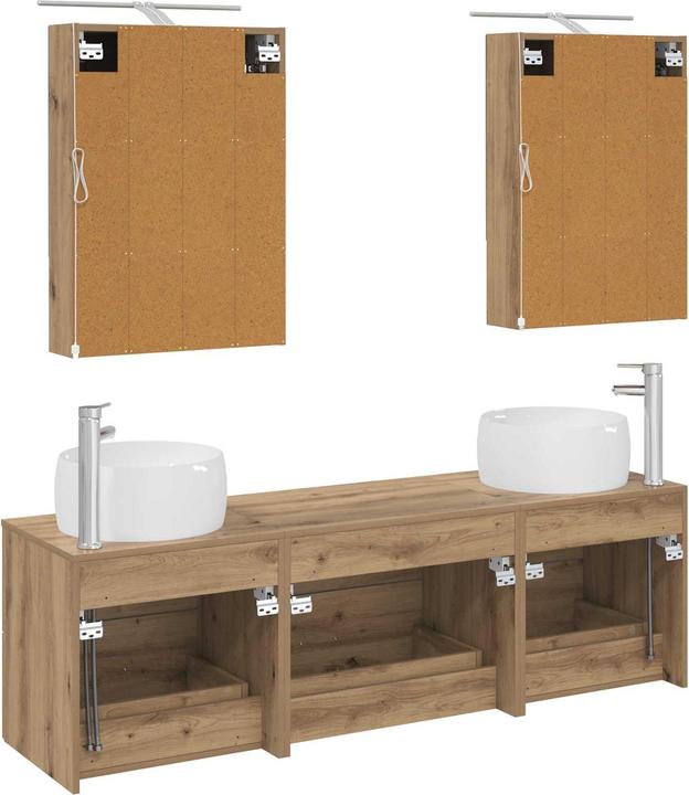 Produktbild vidaXL Badezimmermöbel-Set