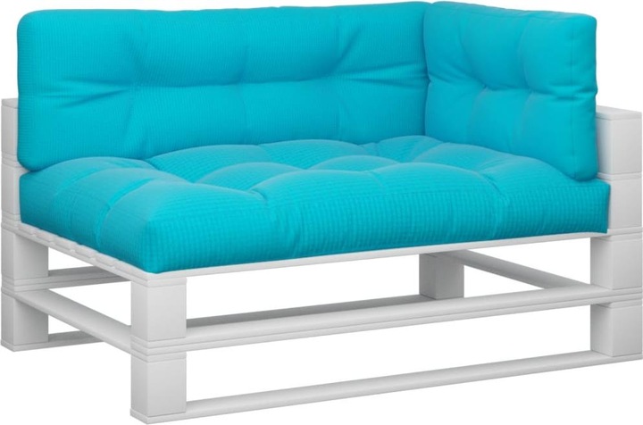 Image du produit VidaXL Ensemble salon de jardin 10 pièces avec coussins (70 x 40 x 12 cm, 120 x 40 x 12 cm, 120 x 80 x 12 cm)