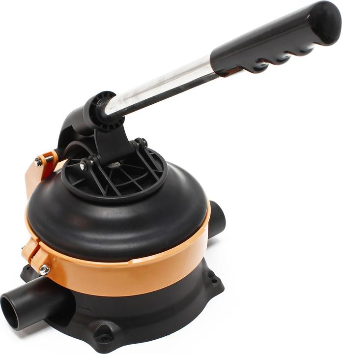 Wiltec Handpumpe Wasserpumpe manuell Stahlhebel rostfrei Gartenpumpe Pumpe Wasser (Gartenpumpe)