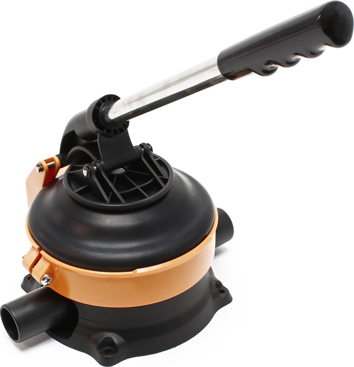 Wiltec Handpumpe Wasserpumpe manuell Stahlhebel rostfrei Gartenpumpe Pumpe Wasser (Gartenpumpe)