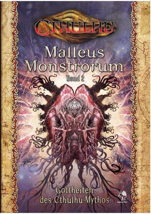 Actual product image Pegasus 40087G - Cthulhu: Malleus Monstrorum Band 2: Gottheiten des Cthulhu-Mythos, 240 Seiten(DE (German)