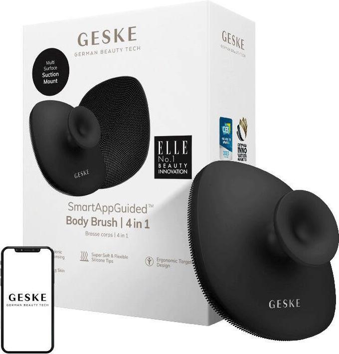 Geske Body Brush 4 in 1 (gray)