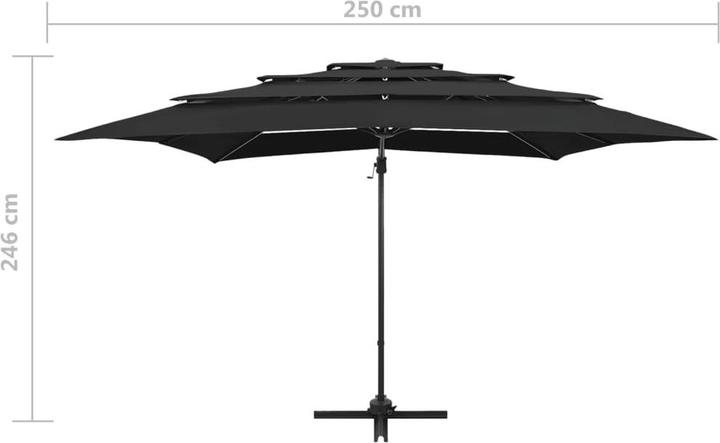 Produktbild vidaXL Sonnenschirm (2.50 m)