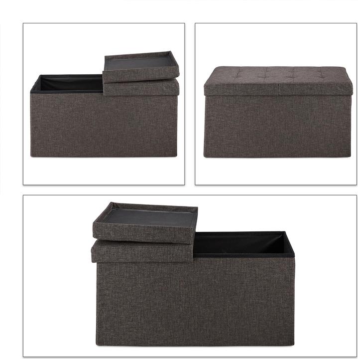 Produktbild Relaxdays Sitzbank (75.50 cm)