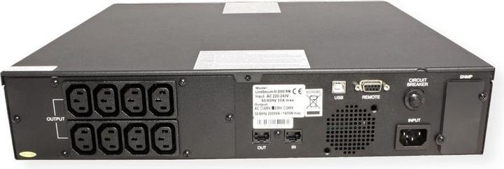 Immagine prodotto Roline LineSecure III 1000 Rackmount - UPS Line-Interactive - UPS (Offline) (1000 VA, 800 W, Interattivo linea UPS)