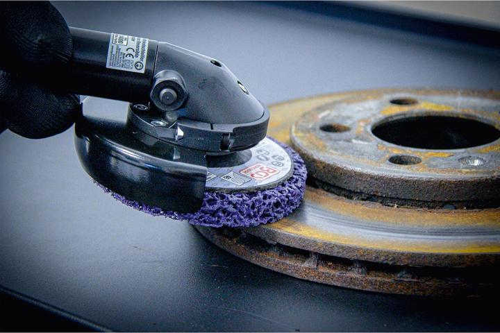 Produktbild BGS Druckluft-Trennschneider extra lang flacher Kopf 376 mm (Trennschleifer)