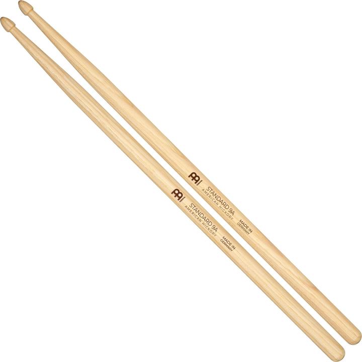 Actual product image Meinl Drum Sticks - Standard Hickory - 9A (Drumsticks)