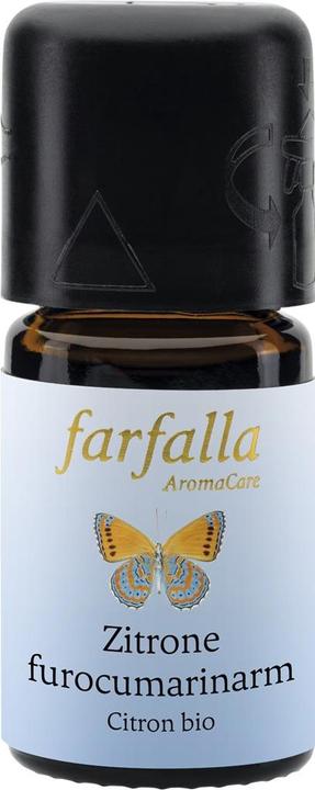 Image du produit Farfalla Huile essentielle Citron Bio pauvre en furocoumarine (5ml)
