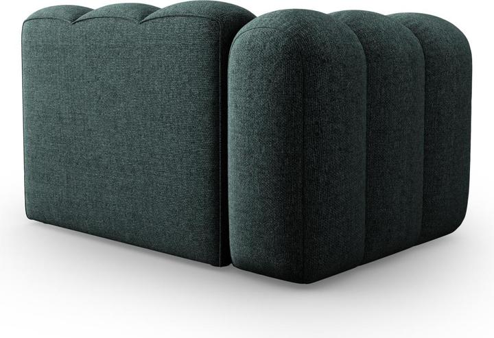 Image du produit Micadoni Chauffeuse Gauche, "Lupine", 1 Place, 115x95x70Fabriqué en Europe (1 place, Canapé modulaire)
