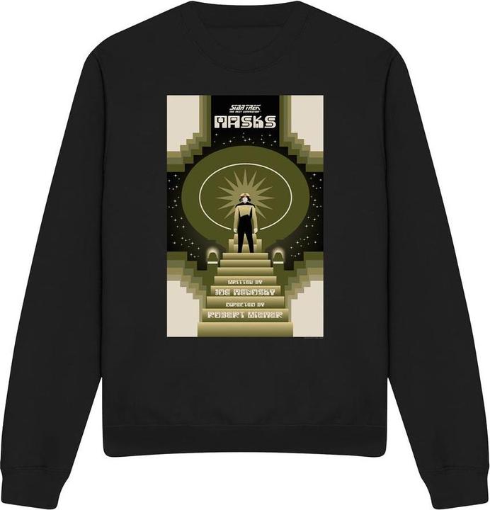 Actual product image Unisex Adult The Next Generation Season 7 Episode 17 Sweatshirt (XL)