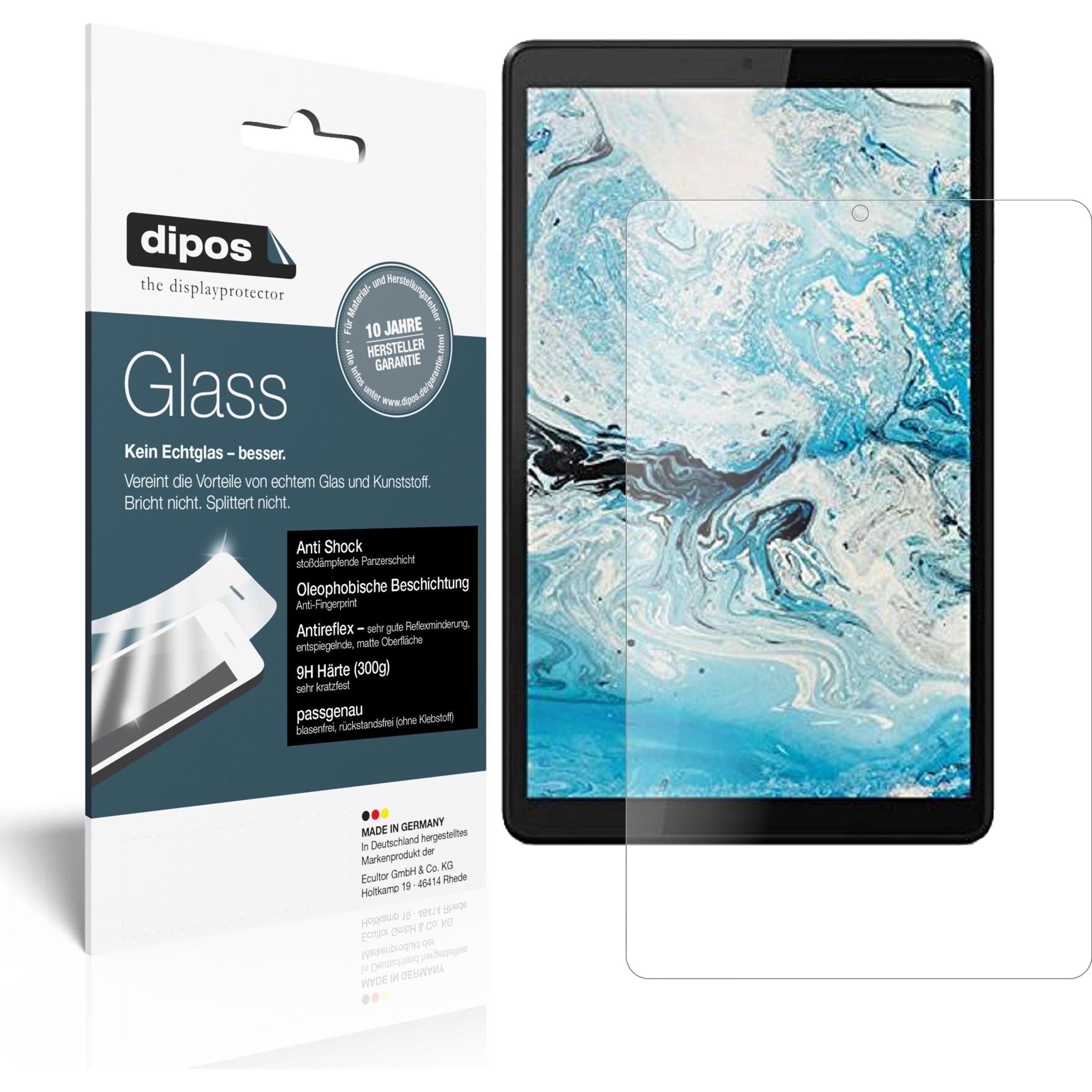 Dipos Displayschutz Anti-Shock (2 Stück, Lenovo Tab M8), Tablet Schutzfolie