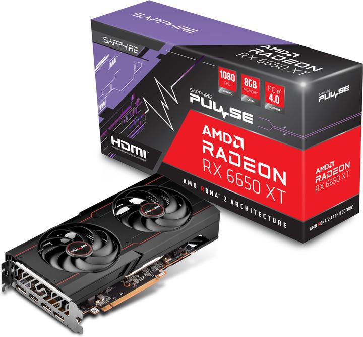 Produktbild Sapphire Radeon RX 6650 XT Gaming OC Pulse (8 GB)