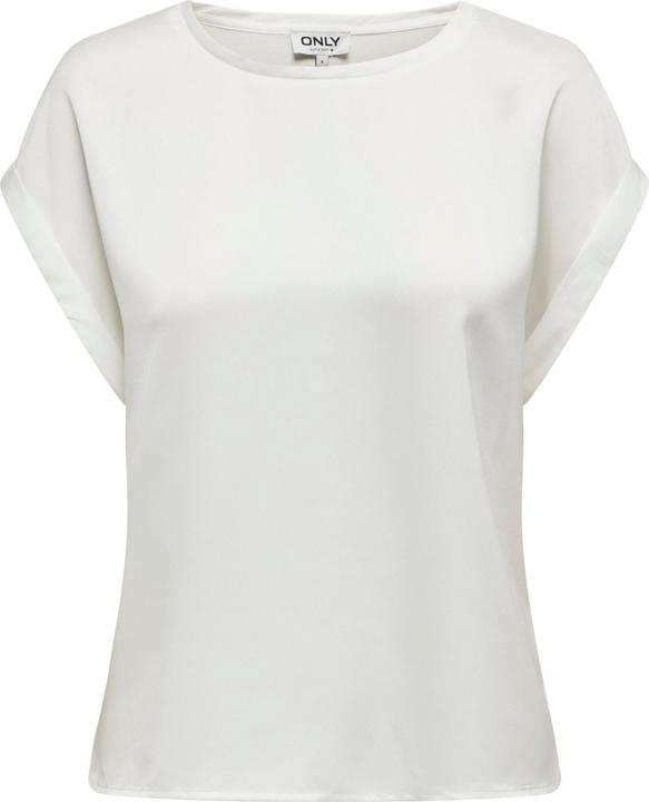 PIECES Pcnicca SS O-Collo Top Noos - T-Shirt Donna Slim Fit In Tessuto Costina