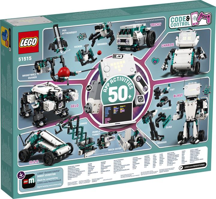 Image du produit LEGO Robot Inventor (51515, LEGO Mindstorms, LEGO difficiles à trouver)