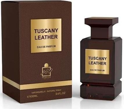 Actual product image Emper Milestone Tuscany Leather Unisex 100ml EDP by (Eau de parfum, 100 ml)