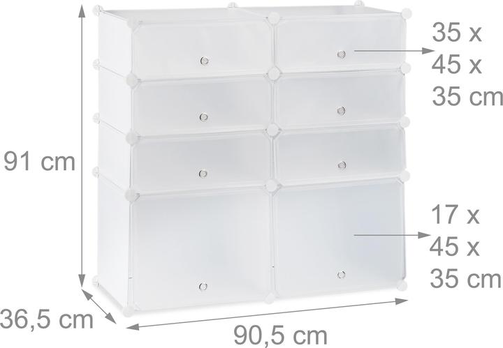 Produktbild Relaxdays Baylee (94.5 x 36.5 x 91 cm)