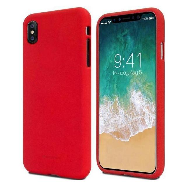 Mercury Soft Samsung S22 Ultra S908 czerwony/red (Samsung Galaxy S22 Ultra), Smartphone Hülle, Rot