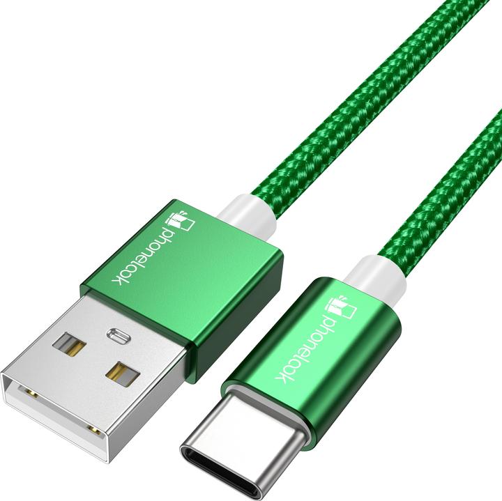 Immagine prodotto PhoneLook Caricatore USB-A contro USB-C in nylon (1.50 m, USB 3.0)