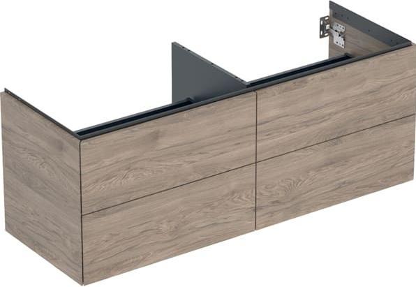 Produktbild Geberit ONE Unterschrank für Aufsatzwaschtisch, 4 Schubladen, 133,2x50,4x47cm, 505.266.00. (133.20 x 47 x 50.40 cm)