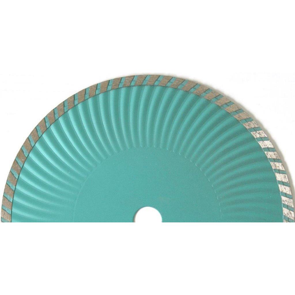 Tectool, Sägeblatt, Diamantscheibe, Turbo-Segmentierung, Geschlossener Rand, ø 180 mm