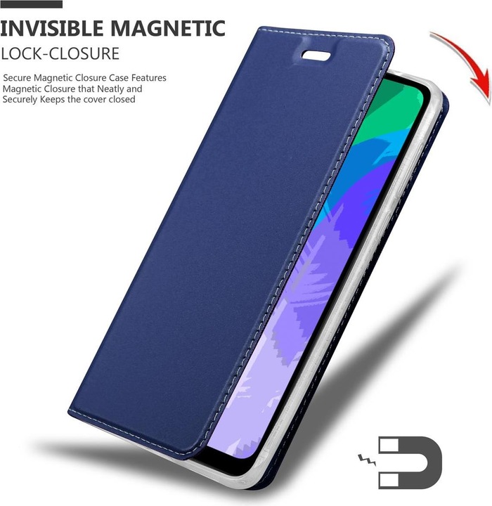Actual product image Cadorabo Book Classy Style Cover (Huawei Y6p)