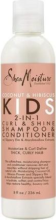 Immagine prodotto Shea Moisture Kids Curl & Shine 2-in-1 Shampoo e Balsamo 237ml (237 ml, Shampoo liquido)