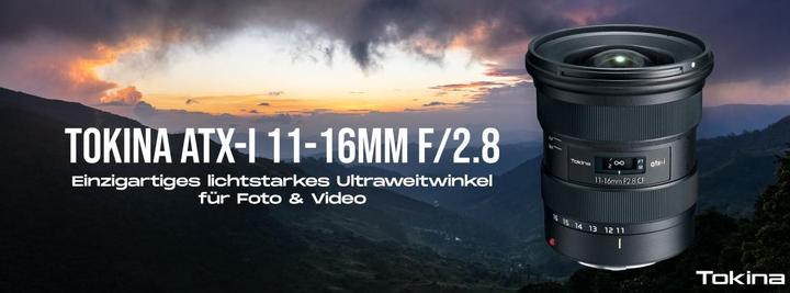Actual product image Tokina ATX-I 11-16mm f/2.8 CF, NIkon F (Nikon F, APS-C / DX)