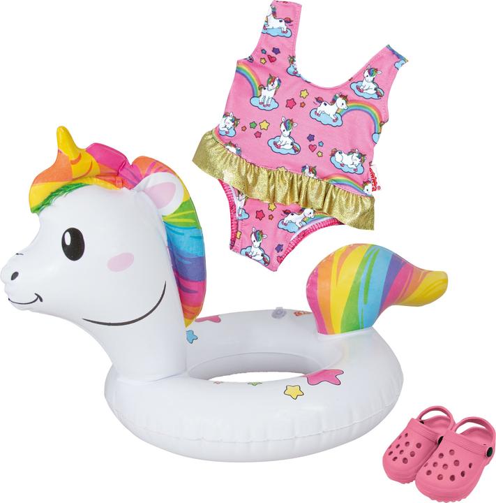 Heless Set nuoto bambola Unicorno